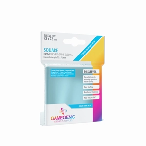 Gamegenic - PRIME Square Sleeves 73x73mm, qty: 50