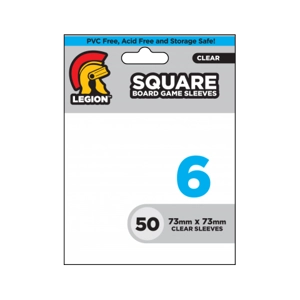 Legion: Board Game Sleeve 6 - Square 73x73 mm (50 Sleeves)