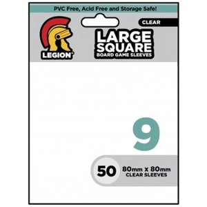 Legion: Board Game Sleeve 9 - Large Square 80x80 mm (50 Sleeves)