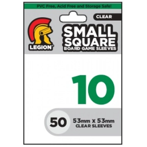 Legion: Board Game Sleeve 10 - Small Square 53χ53 mm (50 Sleeves)