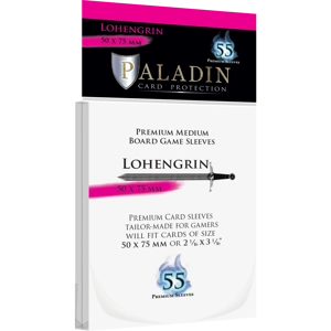 Paladin Sleeves - Lohengrin Premium Medium 50x75mm, qty 55
