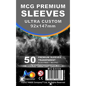 MCG Premium Ultra Custom 89x146mm, qty 50, microns 100