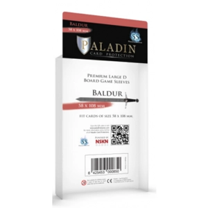 Paladin Baldur Premium Large D 58x108mm, qty 55