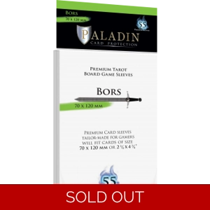 Paladin Bors Premium Tarot 70x120mm, qty 55