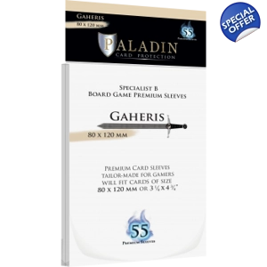 Paladin Gaheris Premium Specialist B 80x120mm, qty 55