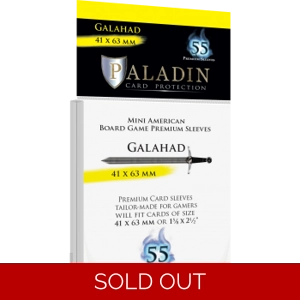 Paladin Galahad Premium Mini American 41x63mm, qty 55 Paladin Galahad Premium Mini American 41x63mm, qty 55