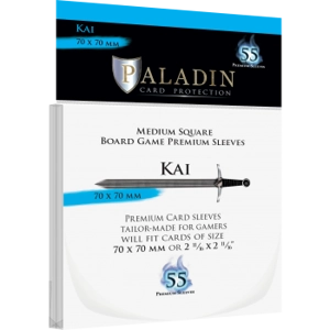 Paladin Kai Premium Square, 70x70mm, qty 55