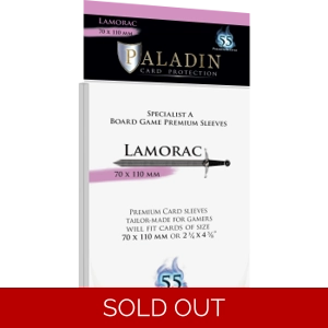 Paladin Lamorac Premium Specialist A 70x110mm, qty 55