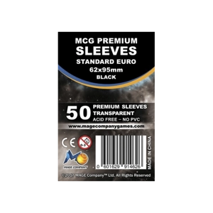 MCG Premium Standard Euro 59x92mm, qty 50, microns 100