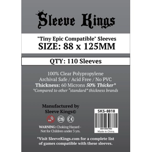 Sleeve Kings (88x125mm) qty 110, microns 60