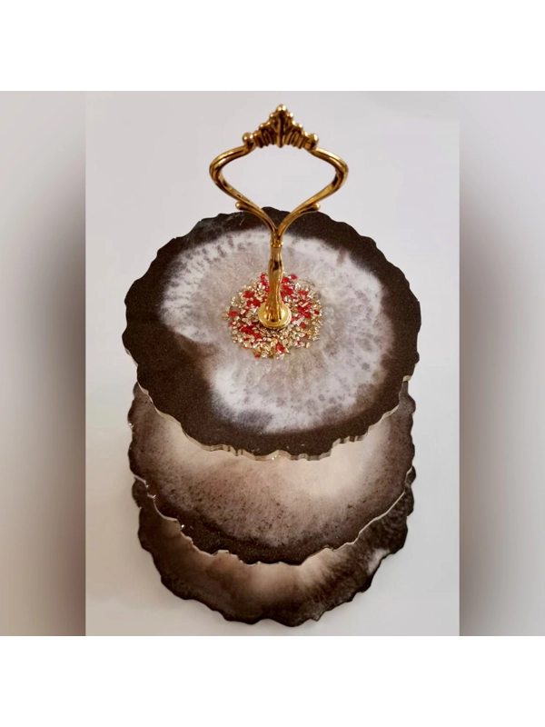 Epoxy cake stand - 3 level