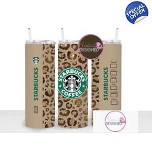 Leopard Coffee Inspired Tumbler