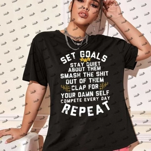 Set Goals tee