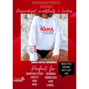This MAMA wears her heart on her sleeve t-shirt