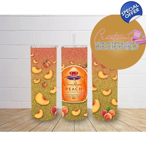 Peach Inspired Tumbler