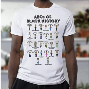 ABC'S of Black History T-shirt