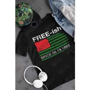 Free-ish Flag Juneteenth T-Shirt