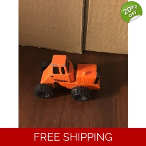 Tonka Orange Farm Tractor Diecast Toy Car