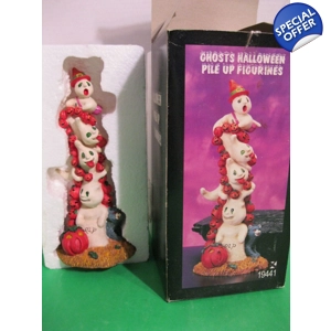 Ghosts Halloween Pile Up Figurine
