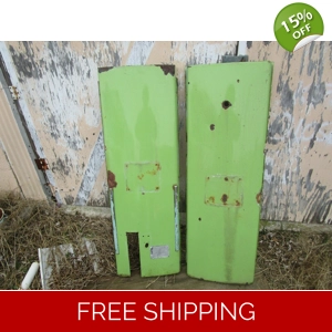 Vintage Rapidayton Porcelain Gas Pump Panels