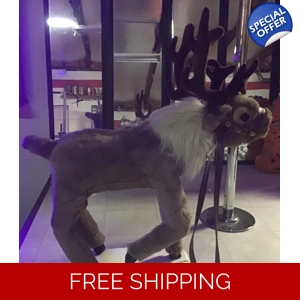 Vintage Santa’s Best Reindeer Christmas Decoration