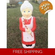 Mrs. Claus Don Featherstone Blow Mold