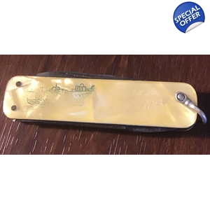 Vintage Souvenir Ricordo Di Venezia Folding Pocket Knife P..