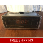 Vintage GE Lighted Flip Clock