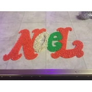 Melted Plastic Popcorn Noel Christmas Decoration