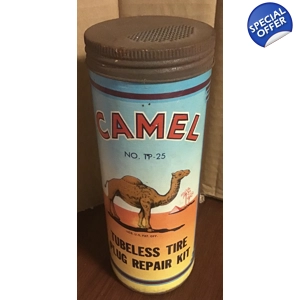 Camel Tubeless Tire Plug Repair Kit Cardboard Can