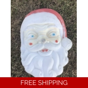 Santa Face Blow Mold Display
