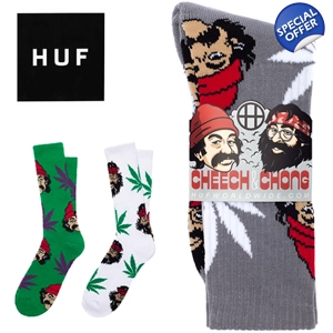 Huf Cheech and Chong Crew Socks