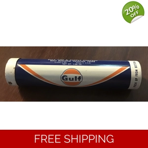 Vintage Gulf Oil Company Door-Ease Tin Tube