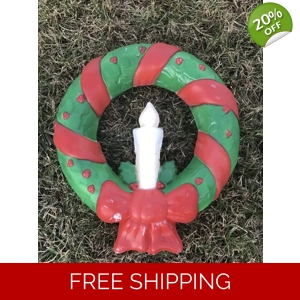 Empier Candle Wreath Blow Mold