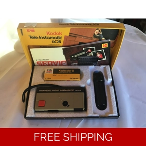 Vintage Kodak Tele-Instamatic 608 Camera