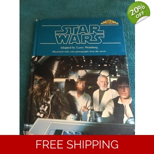 Star Wars Step-Up Movie Adventure Book 1985 Hardcover