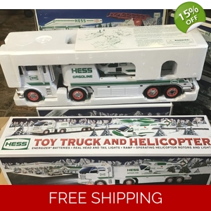 Hess 2006 Toy Truck and Helicopter