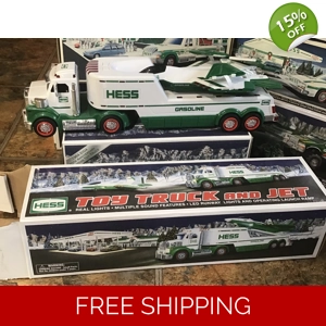 HESS TOY TRUCK AND JET