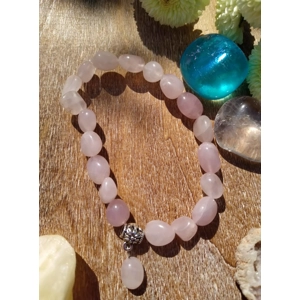 Rose Quartz Crystal bracelet