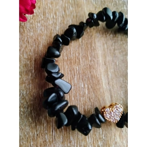 Tourmaline crystal bracelet