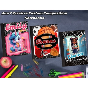 Custom Composition Notebook