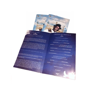Custom Funeral Program Custom Funeral Program