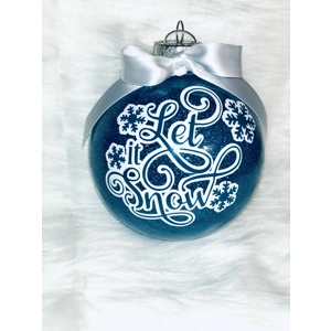 Custom Layered Holiday Ornament