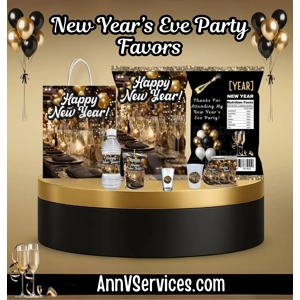 New Year’s Party Gift Set