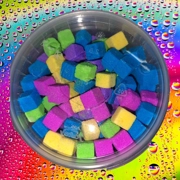 Rainbow Micro Bath Bombs Tub