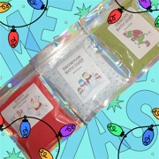 Christmas Themed Bath Dust