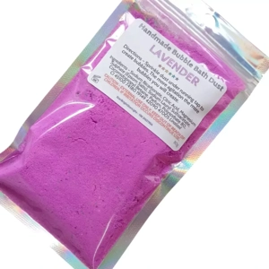 Lavender Bubble Bath Dust
