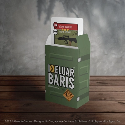 Keluar Baris Card Game