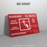 Protected Place Mini Metal Sign