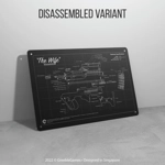 "The Wife" Mini Metal Sign